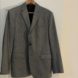 Banana Republic Heather Gray Suit Jacket